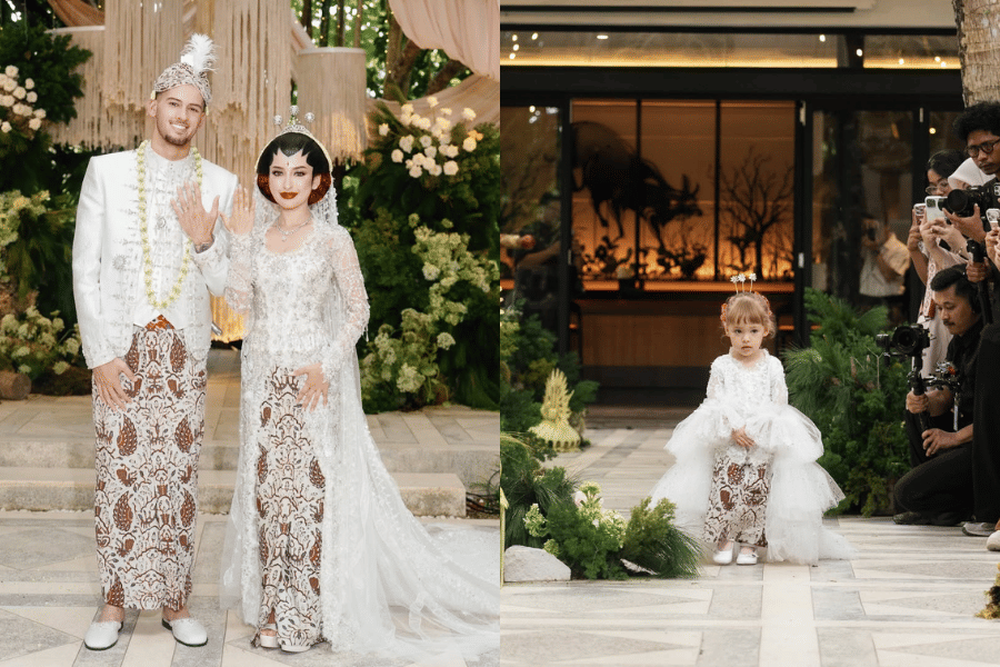 Gaya dan Makeup Akad Nikah Jennifer Coppen, Kamari Curi Perhatian!