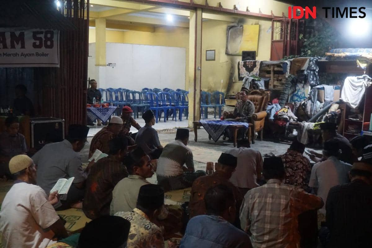 Api Misterius di Sleman Terus Muncul, Pemilik Rumah Gelar Doa Bersama 