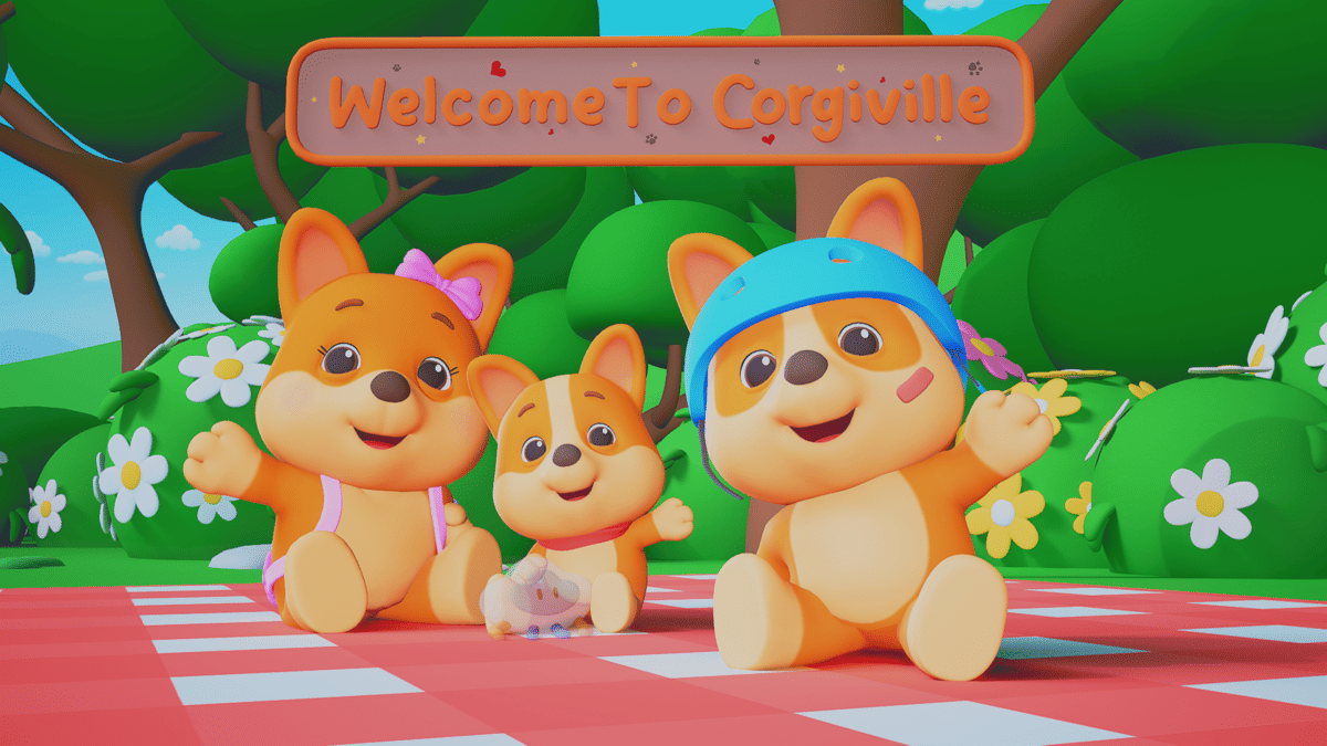 Corgiville, Animasi Anak di YouTube Bertema Keluarga Corgi