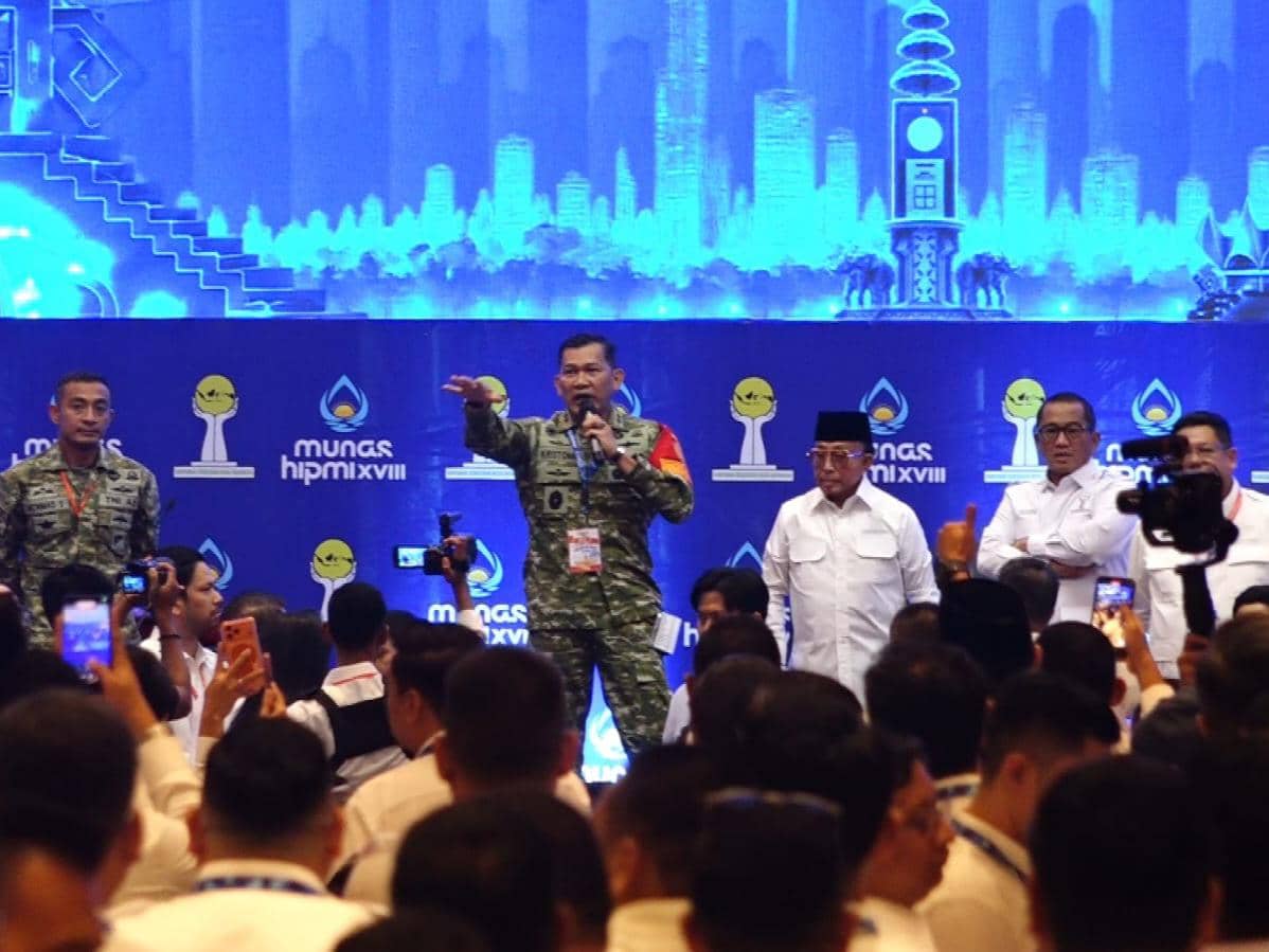 Pangdam XXI/Radin Intan, Mayjen TNI Kristomei Sianturi angkat bicara di Munas HIPMI XVIII