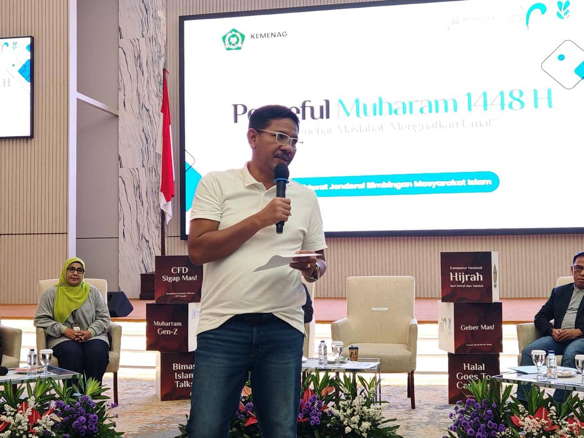 Direktur Jenderal Bimas Islam Kemenag, Abu Rokhmad (IDN Times/Ilman Nafi'an)