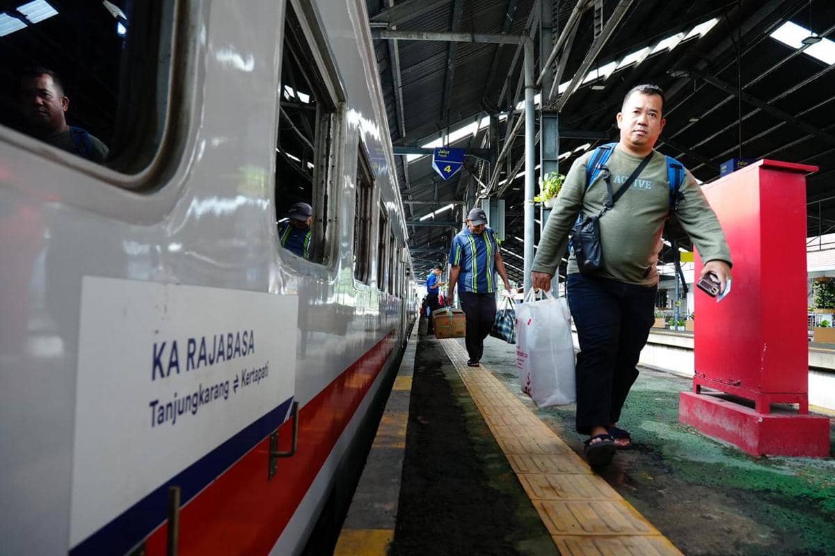 Aktivitas layanan Kereta Api pada Divre IV Tanjungkarang. (Dok. KAI Divre IV Tanjungkarang).