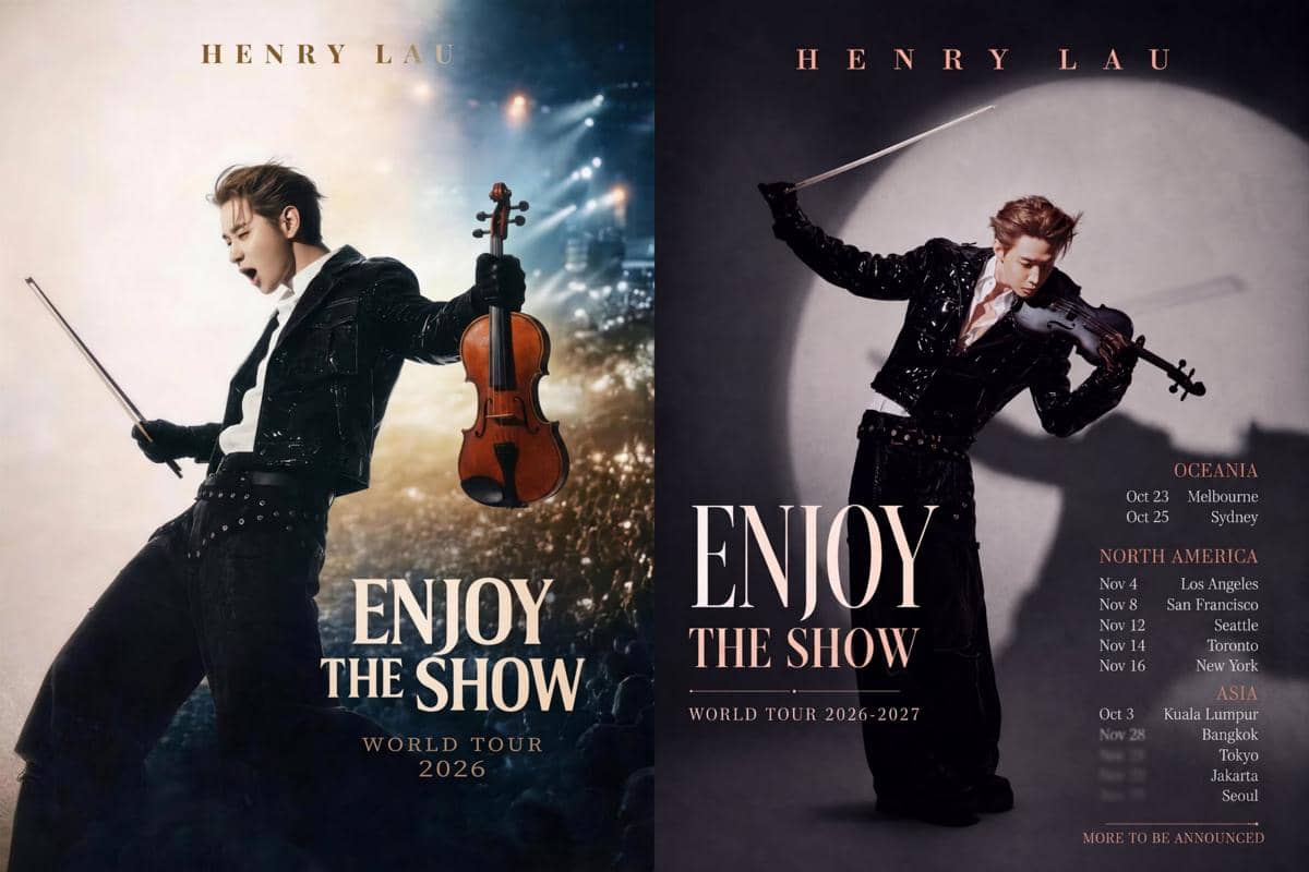 Henry Lau Umumkan Tur Dunia Enjoy The Show, Jakarta Masuk!