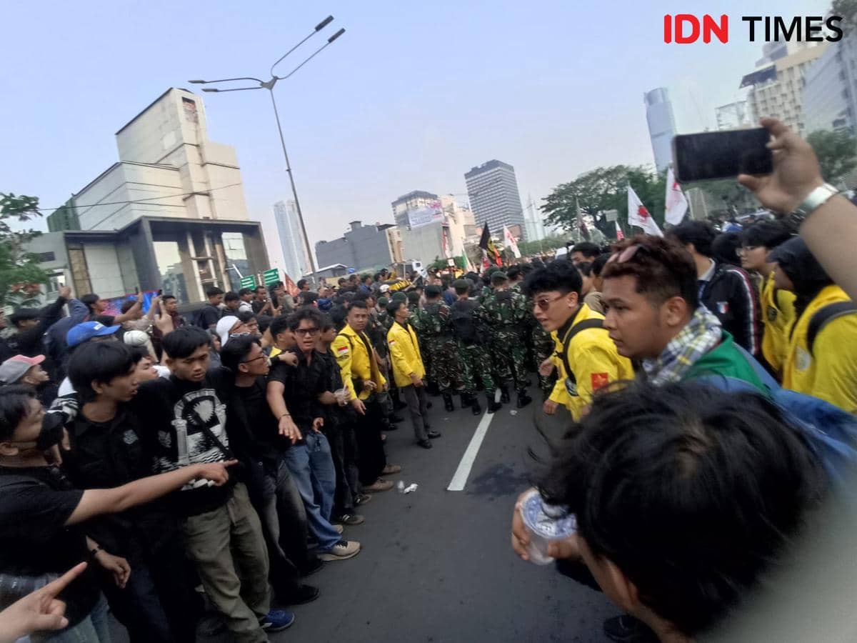 CCTV di Bundaran HI Tak Bisa Diakses Saat Demo, Ini Kata Pemprov DKI