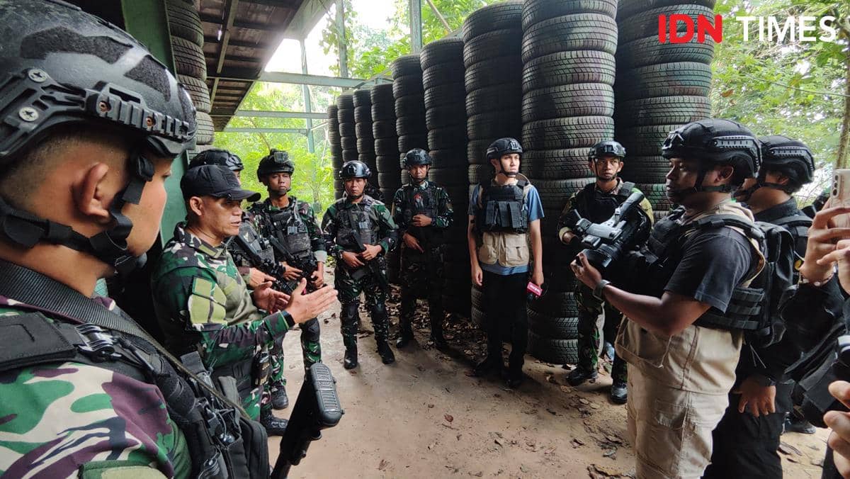TNI AU Latih Jurnalis Liputan di Daerah Konflik, Ada Simulasi Perang