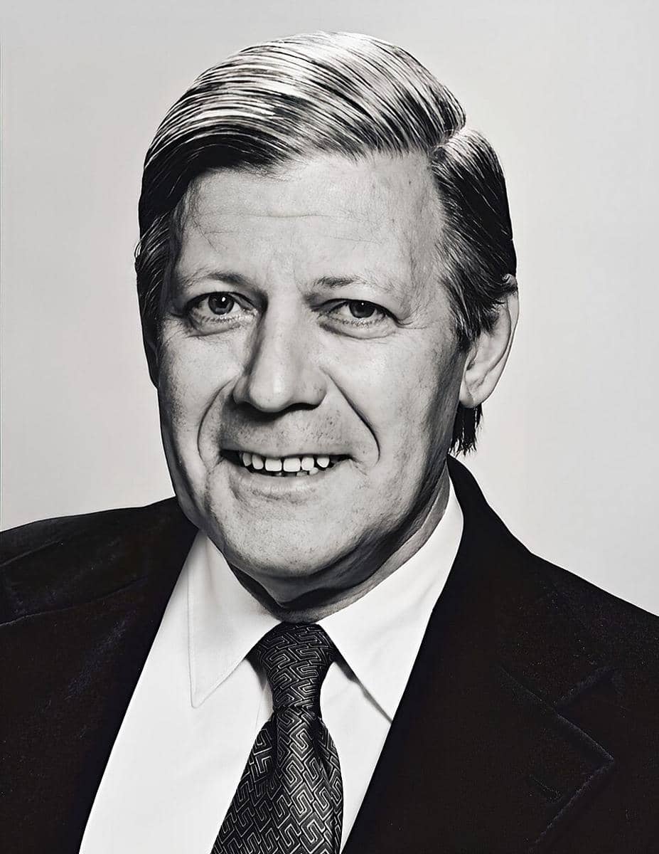 Helmut Schmidt, mantan Kanselir Jerman yang menjabat dari tahun 1974 hingga 1982.