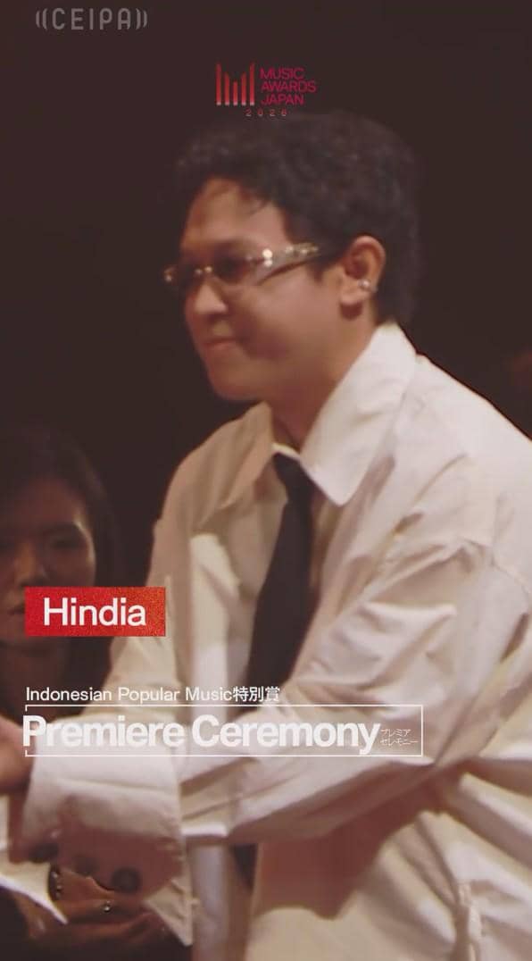 Hindia di Music Awards Japan 2026 (instagram.com/maj_ceipa_official)