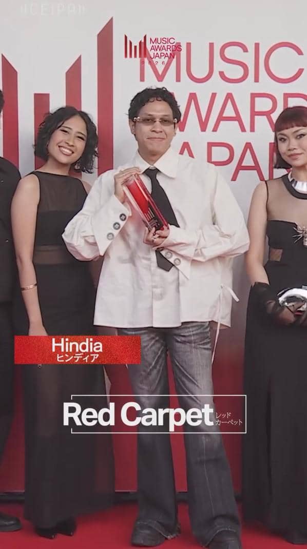 Hindia di Music Awards Japan 2026 (instagram.com/maj_ceipa_official)