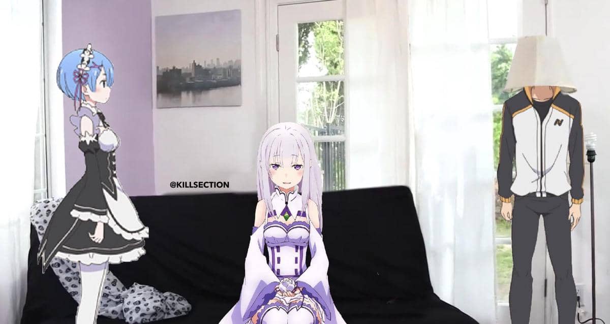 meme anime tentang lampu