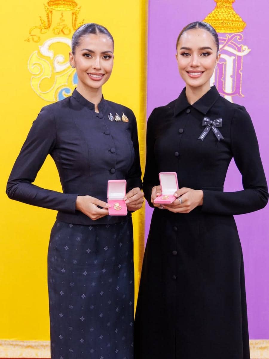 Potret Miss World 2025 Terima Penghargaan dari Kerajaan Thailand