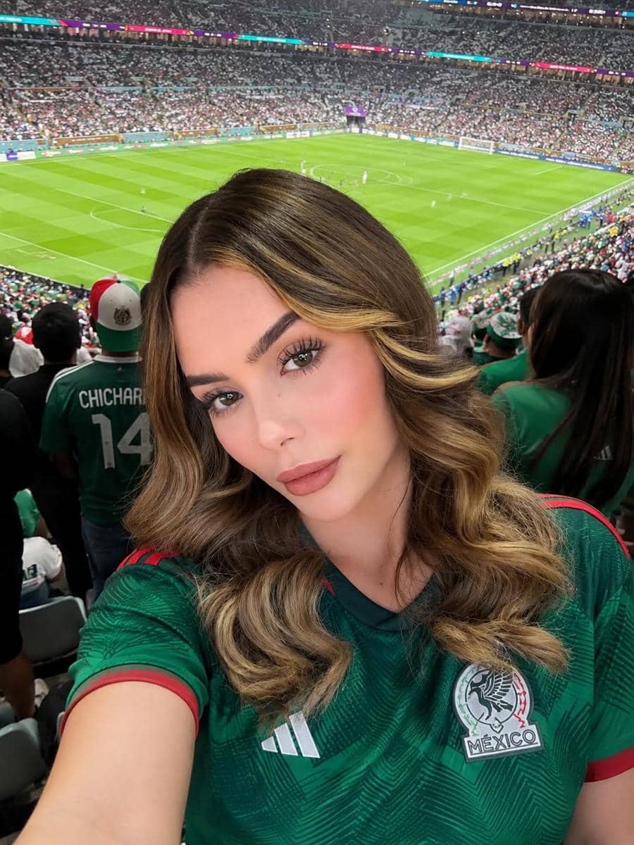 Potret Beauty Queen Nonton Match Meksiko vs Afsel di Piala Dunia 2026