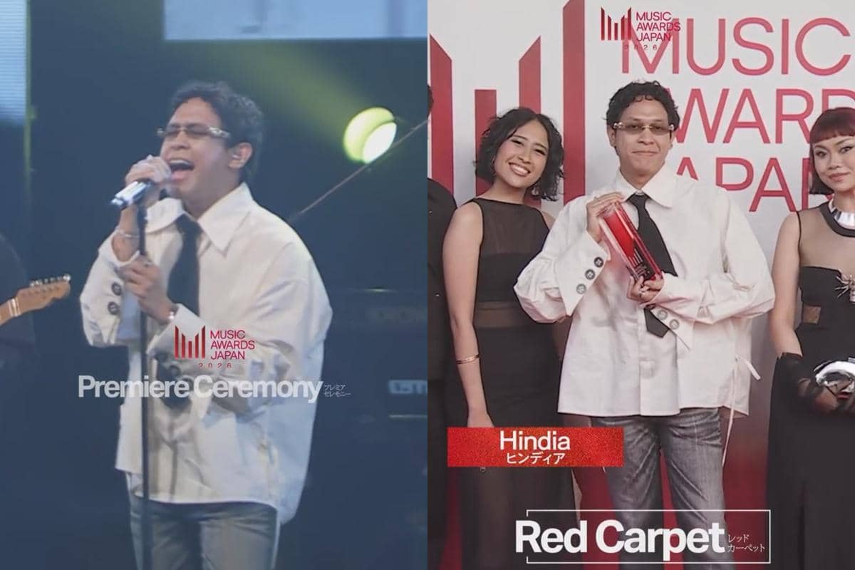 7 Potret Hindia di Music Awards Japan 2026, Menang Special Award