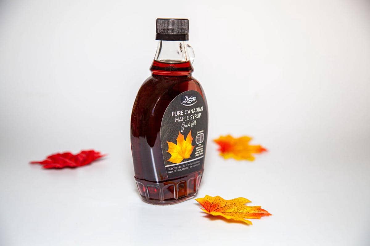 ilustrasi sirup maple