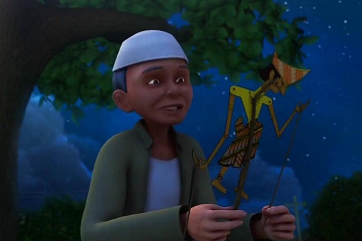Tok Dalang, karakter Upin & Ipin yang pandai main wayang