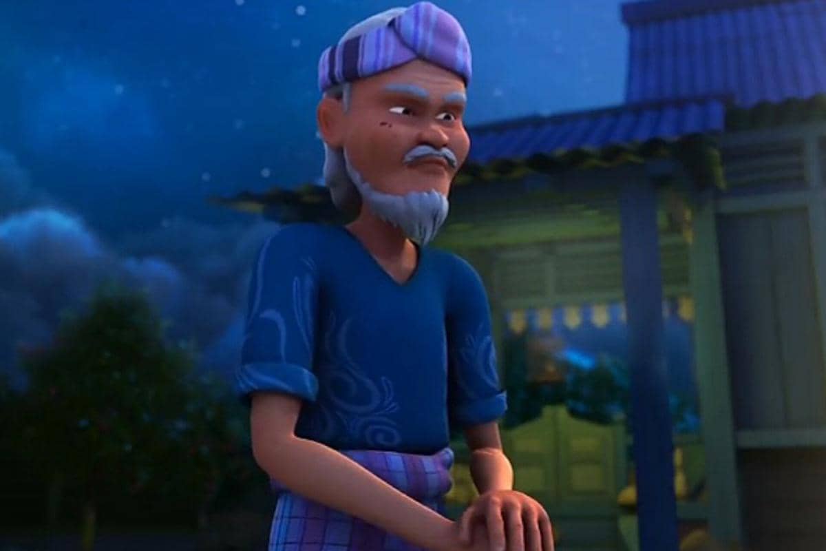 Tok Mat, karakter Upin & Ipin yang pandai main wayang