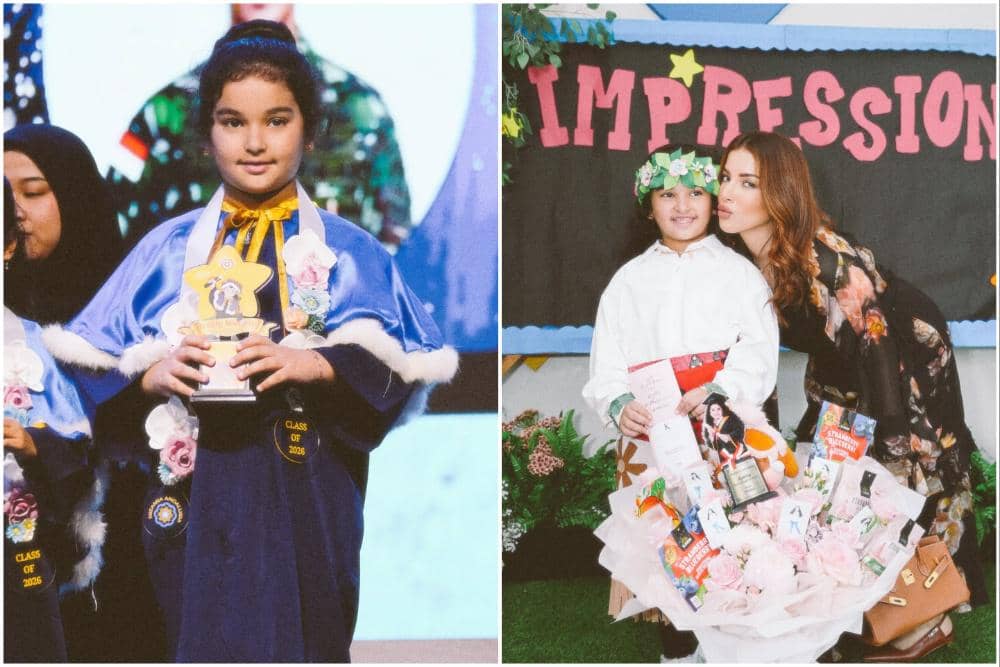 8 Potret Tasya Farasya Hadir di Acara Kelulusan TK Maryam, Bangga!