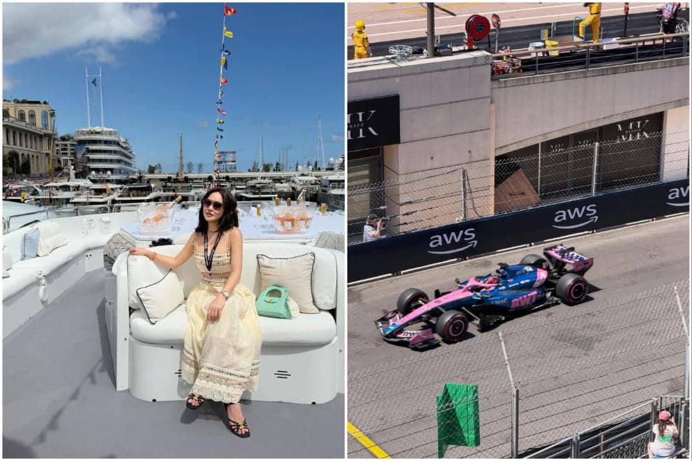 9 Potret Shandy Aulia Nonton F1 di Monaco, Tampil Stunning!