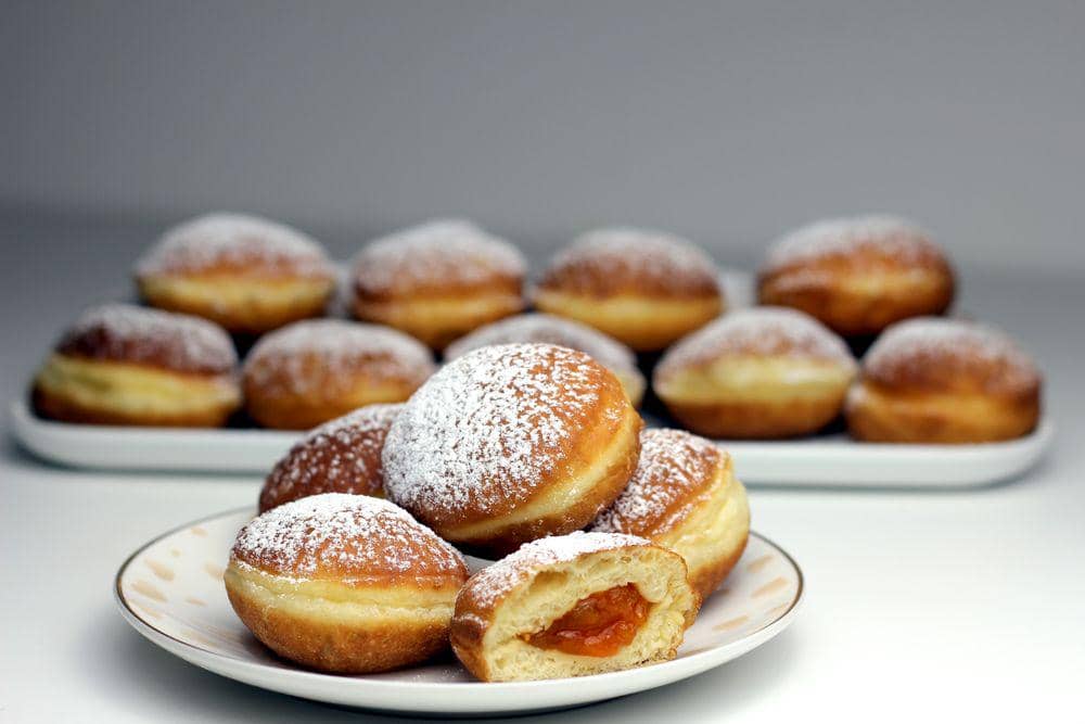 ilustrasi jelly donut