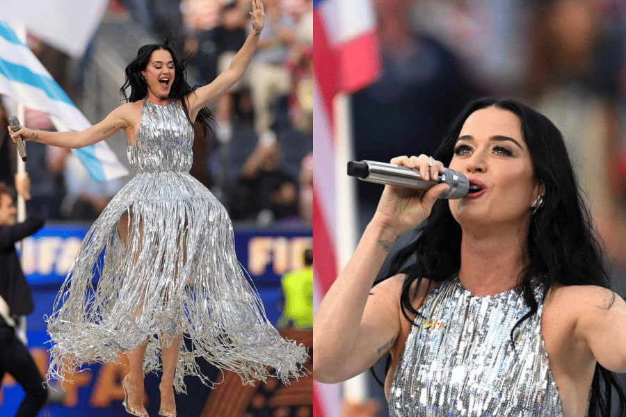 Gaya Katy Perry di Opening FIFA World Cup 2026, Super Glamorous!