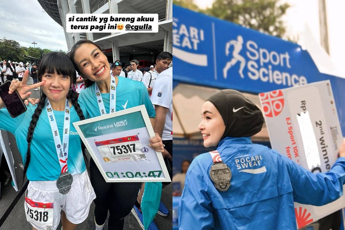 Deretan Artis Ikut Jakarta International Marathon 2026 Kategori 5K dan 10K