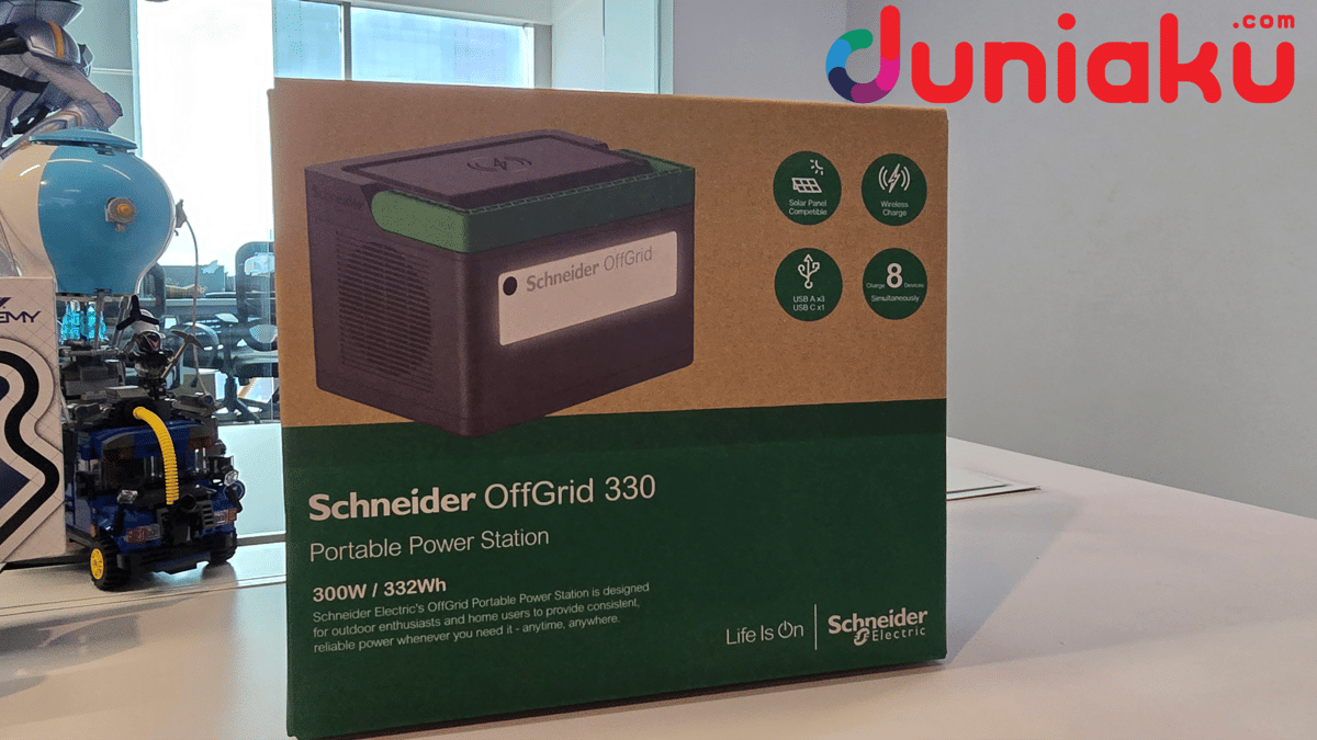 Mencoba Schneider OffGrid Portable Power Station! Isi Daya di Mana Pun!