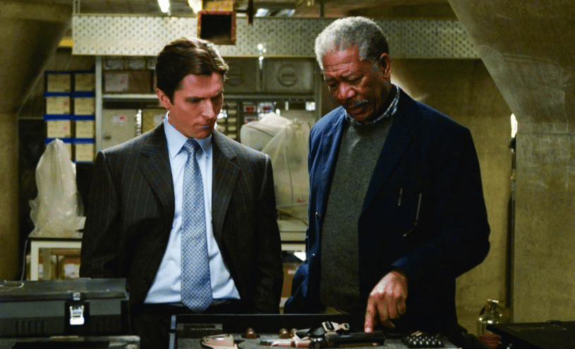 Bruce Wayne dari film Batman Begins (2005)