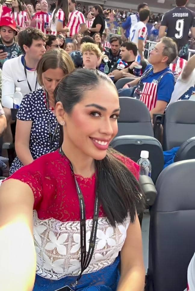 Deretan Beauty Queen Nonton Langsung Laga Paraguay vs USA di Piala Dunia 2026