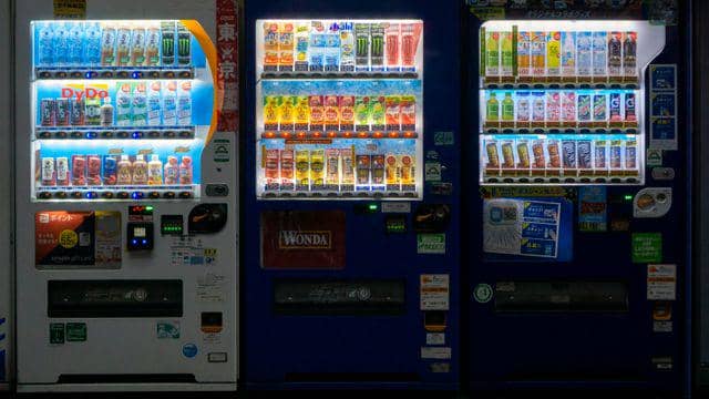 Ilustrasi vending machine