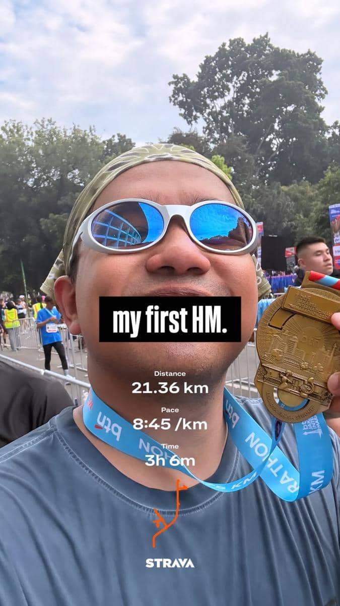 artis ikut Jakarta International Marathon Day 2 (instagram.com/jojosuherman)