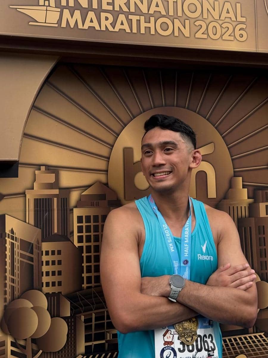 artis ikut Jakarta International Marathon Day 2 (instagram.com/daffawardhana)