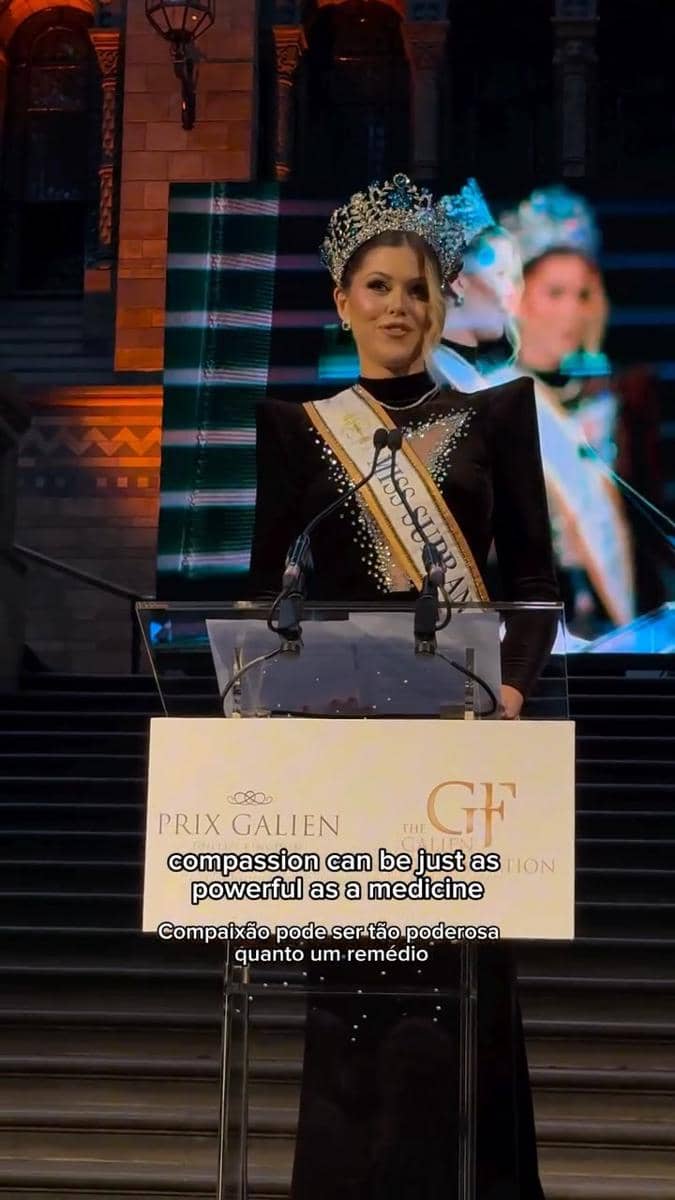 Potret Kunjungan Miss Supranational 2025 Eduarda Braum ke Inggris