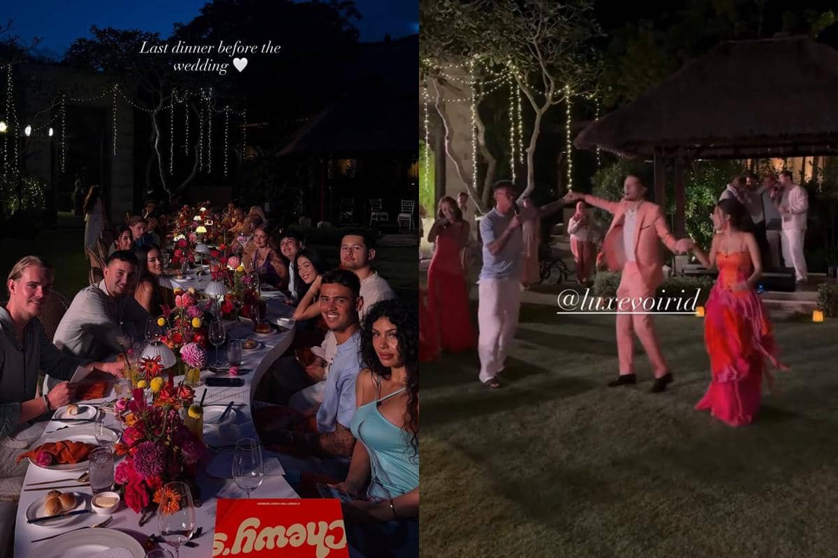 7 Potret Intimate Dinner Justin Hubner dan Jennifer Sebelum Resepsi