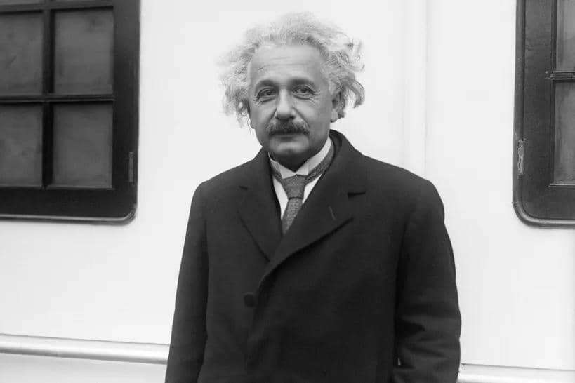 Albert Einstein.