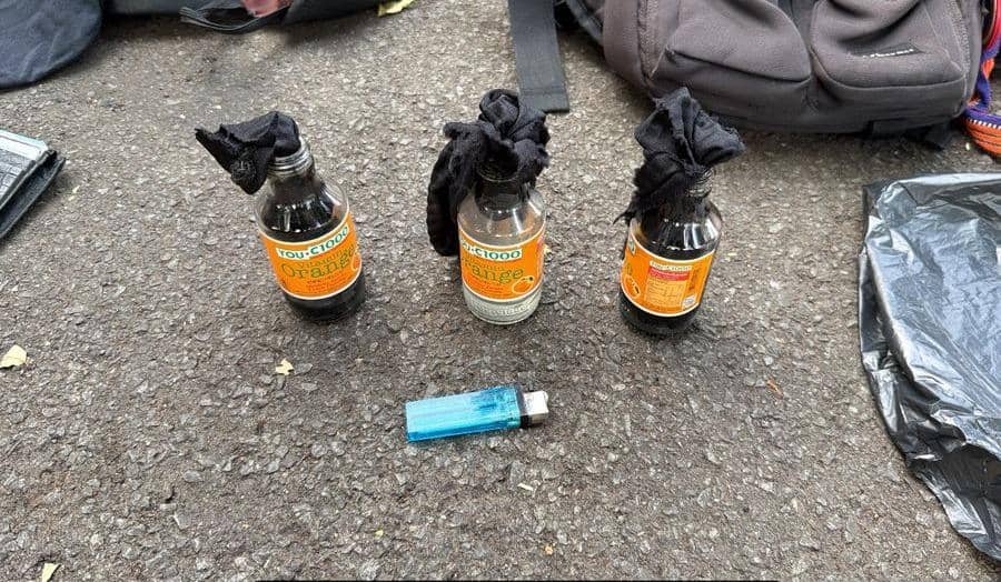Penyusup Demo Mahasiswa di HI Diduga Bawa Bom Molotov Jadi Tersangka 