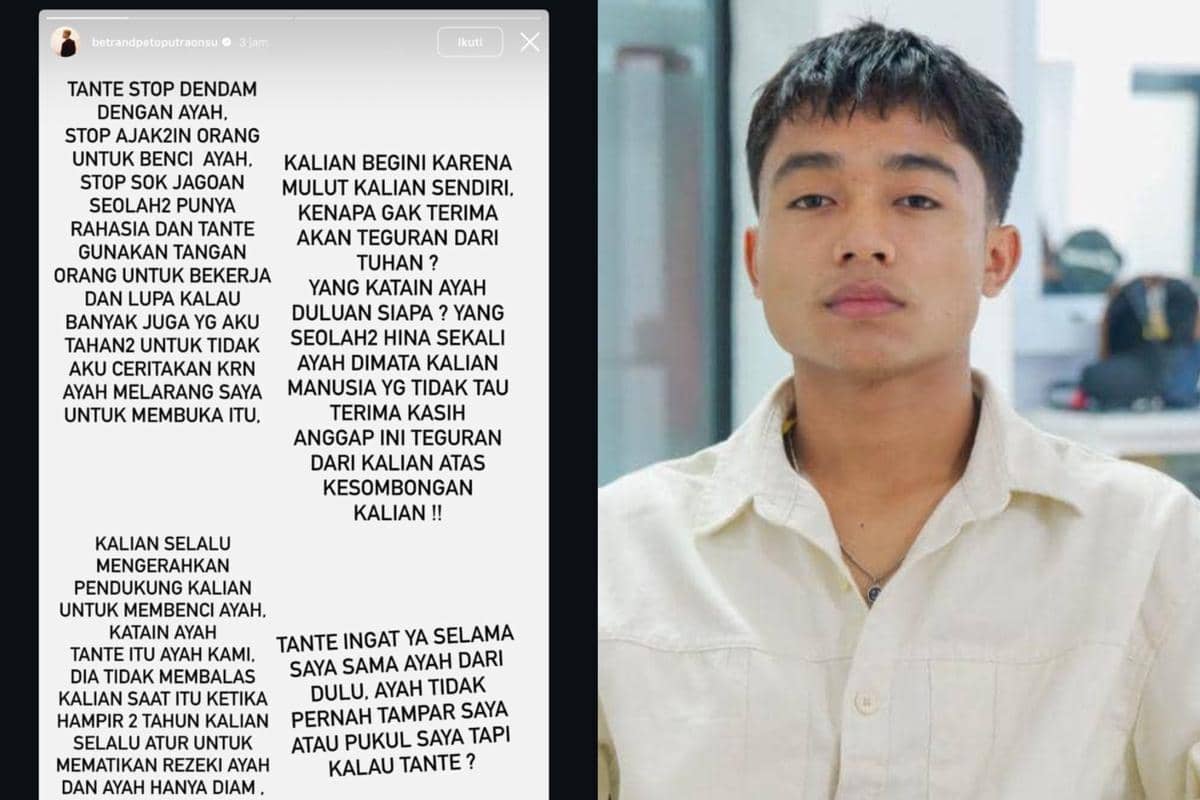 curhatan Betrand Peto Putra Onsu