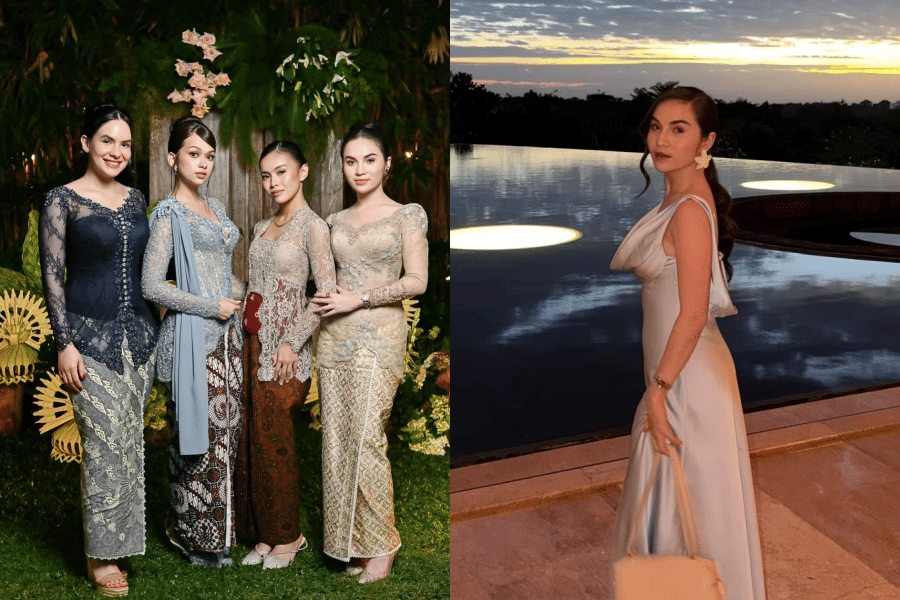 Gaya Elegan Seleb di Intimate Dinner Pernikahan Jennifer Coppen