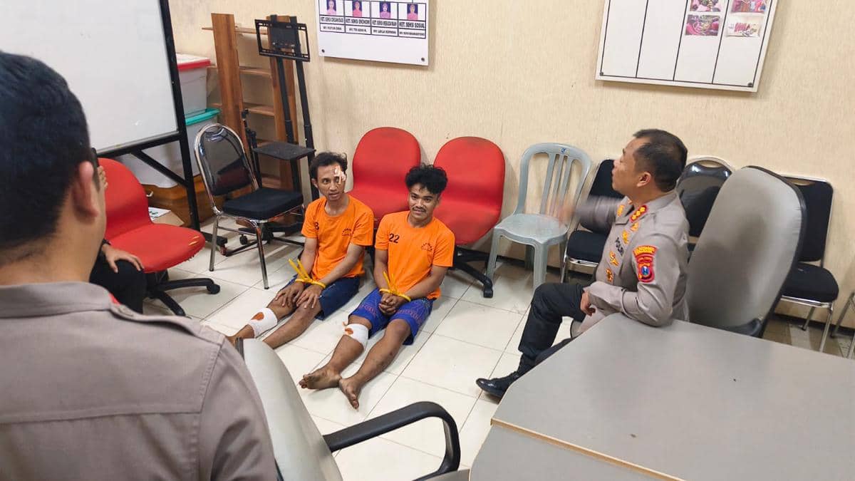 Kejar-kejaran di Tengah Kota, Duo Jambret iPhone Diciduk