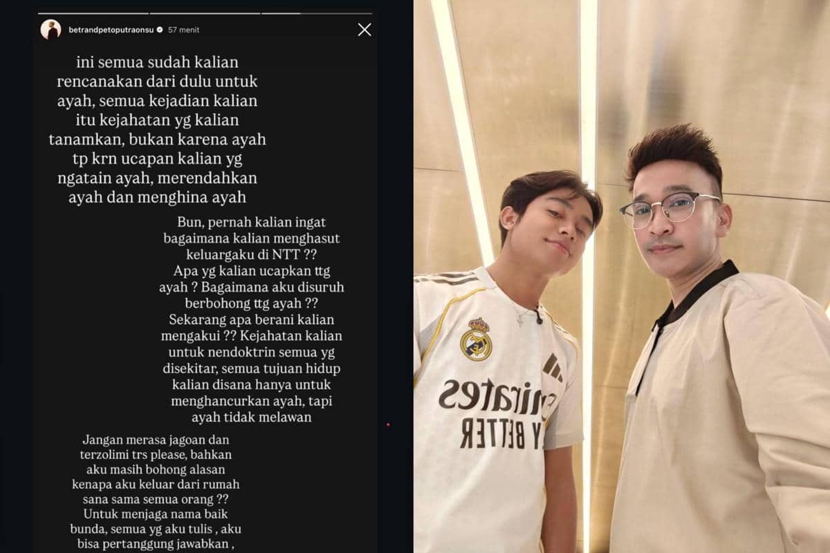 curhatan Betrand Peto Putra Onsu