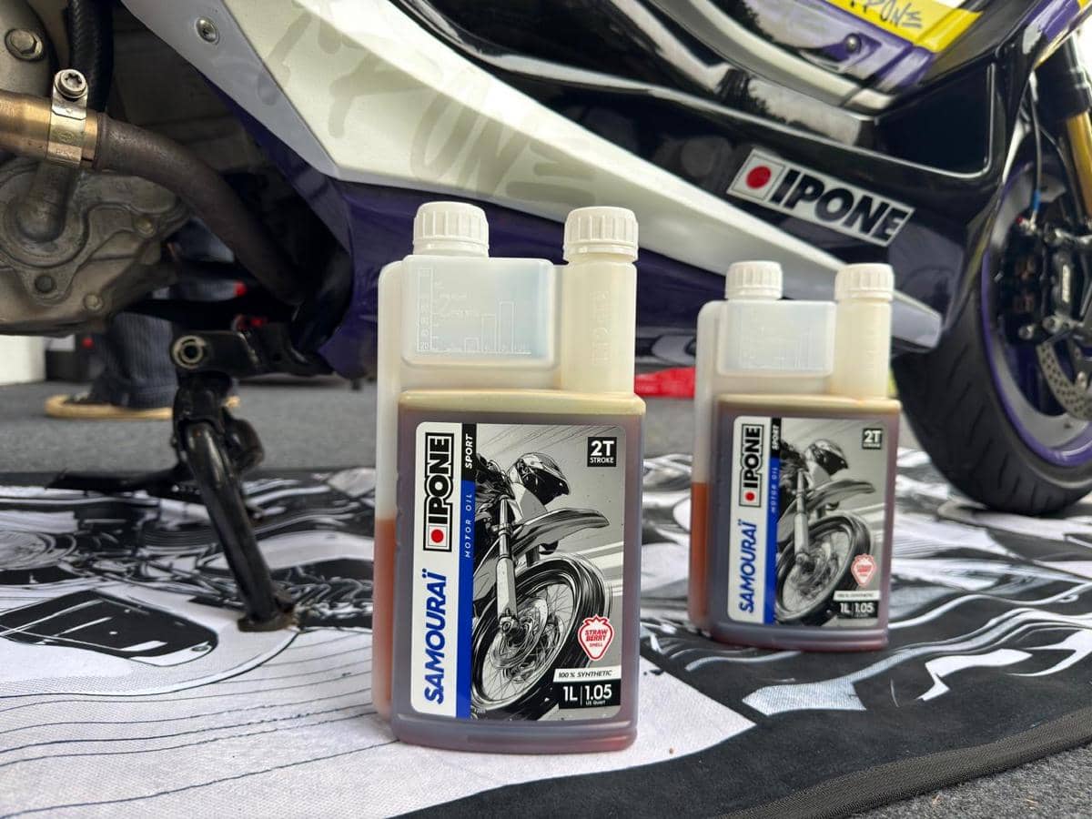 Ipone Luncurkan Oli Motor 2-Tak Baru di BBQ Ride 2026