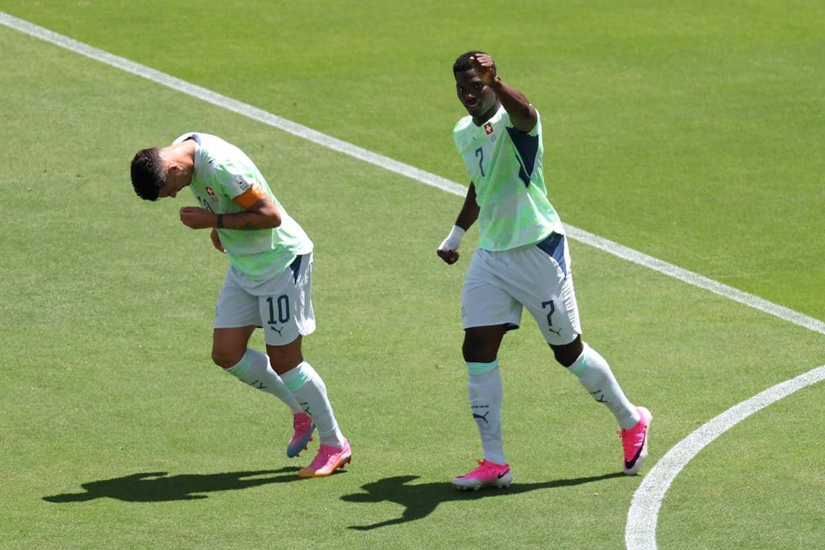 Penalti Embolo Bantu Swiss Bobol Gawang Qatar di Babak I