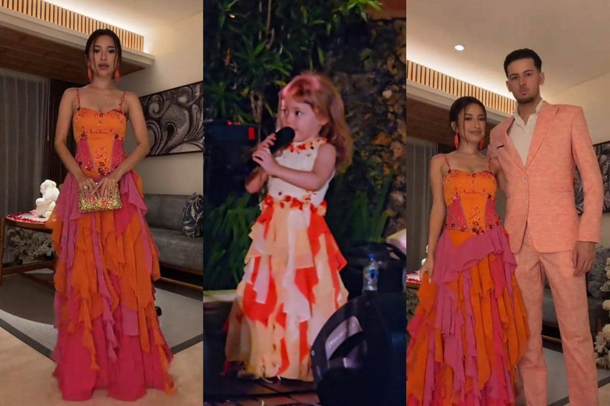 Gaya Jennifer Coppen dan Kamari saat Pesta Sebelum Resepsi, Fun!