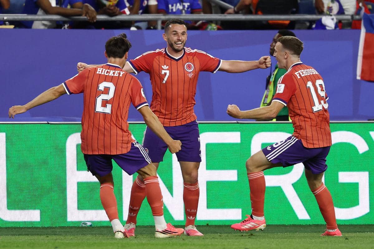 John McGinn Bawa Skotlandia Unggul 1-0 vs Haiti pada Babak I