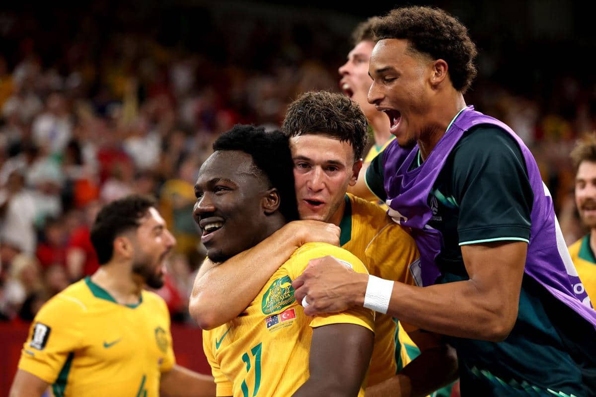 Australia Unggul 1-0 atas Turki pada Babak Pertama
