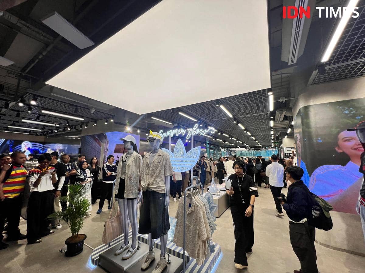 adidas Buka Brand Center di GI, Terbesar di Indonesia!