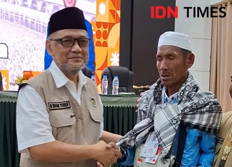 Kisah Jemaah Haji Tunanetra Asal Sinjai, Namanya Diabadikan di Saudi