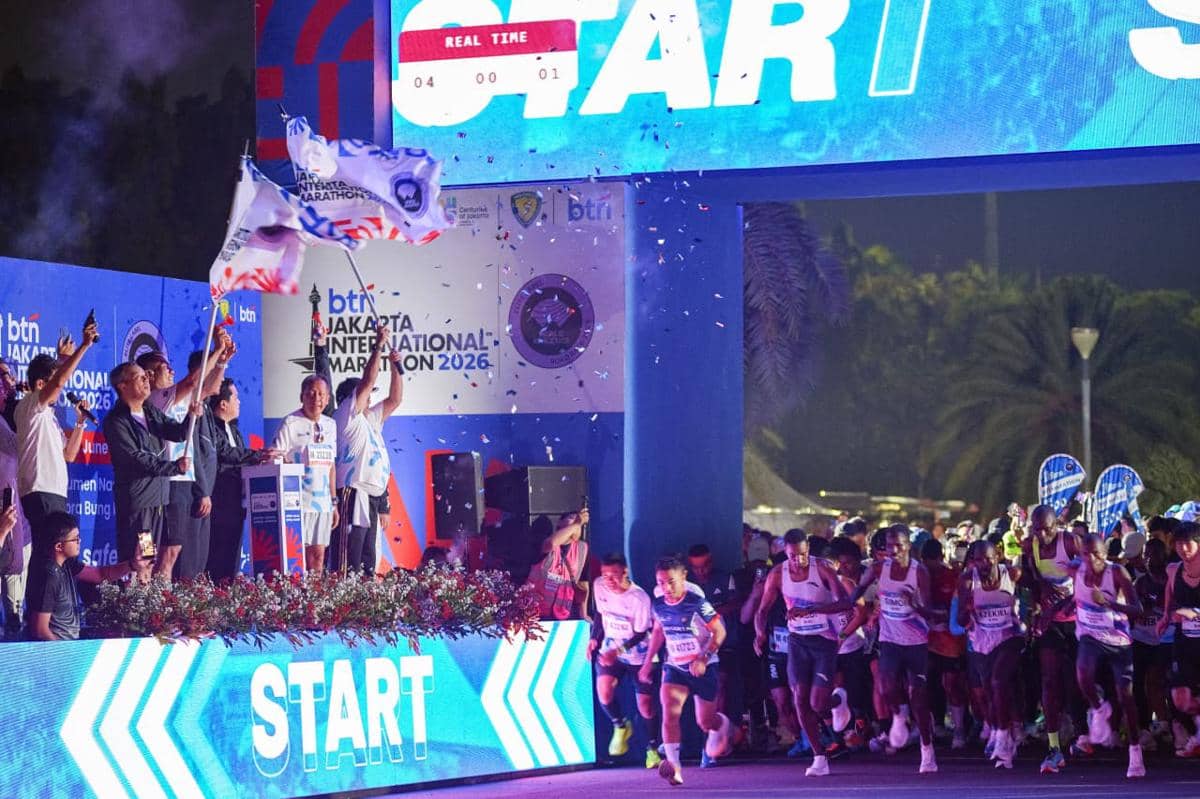 Pelari Lokal dan Internasional Nikmati Kemeriahan BTN Jakim 2026