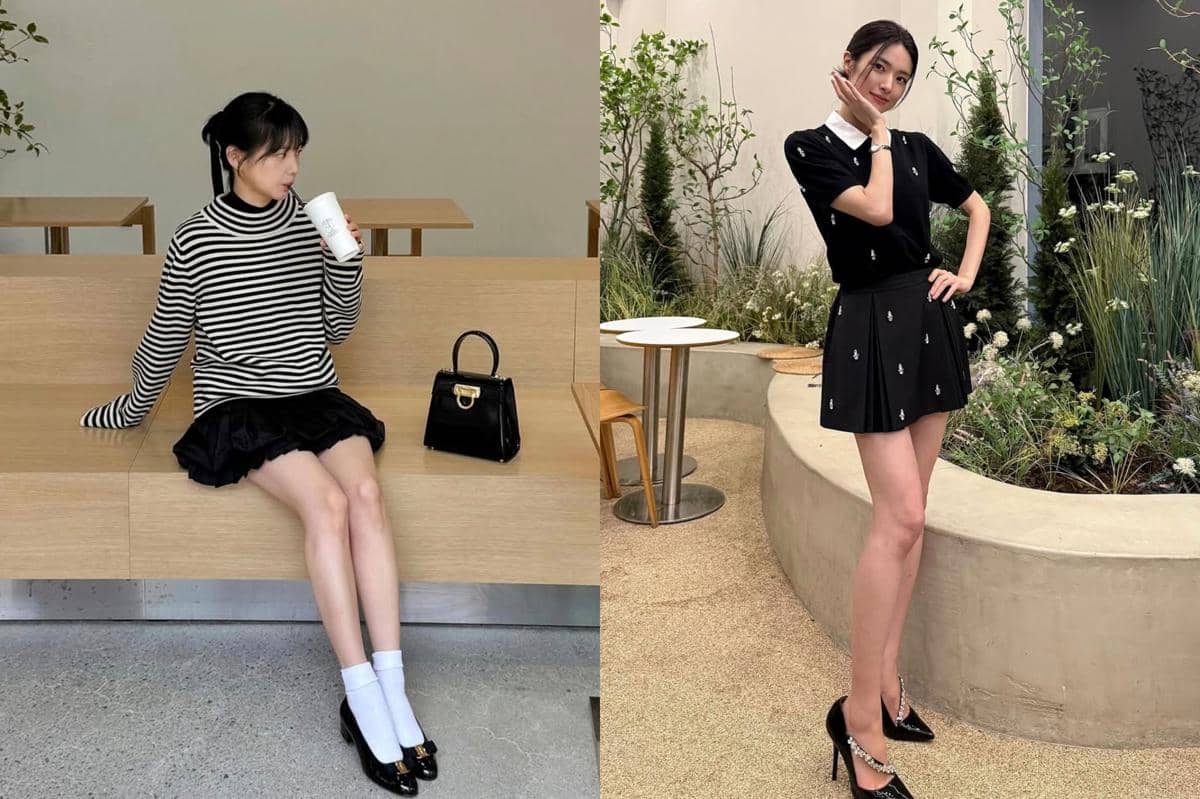 8 Adu Gaya Yoon Seung Ah vs Ha Young, Trendi dan Awet Muda!