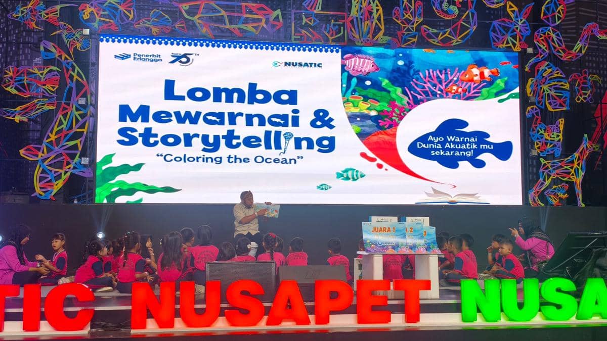 NUSATIC 2026: Erlangga Buktikan Literasi Bisa Dimulai dari Hobi