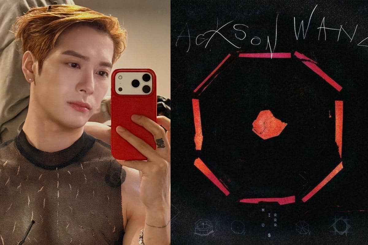 Jackson Wang dan cover studio album MIRRORS