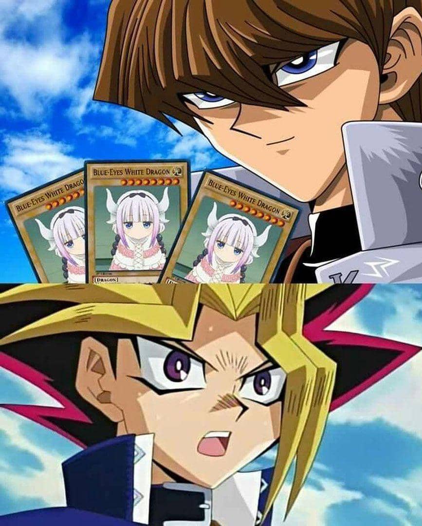 meme karakter anime mata biru